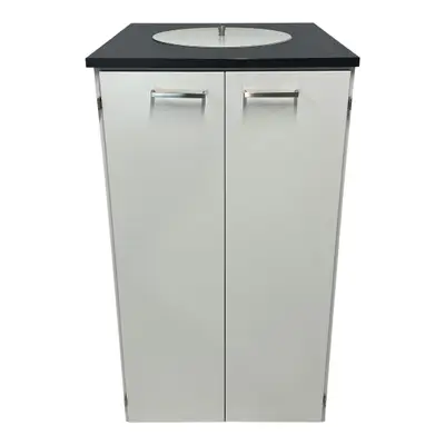 Miljöstation TreCe CombiLine Enkel Vit/Mörkgrå