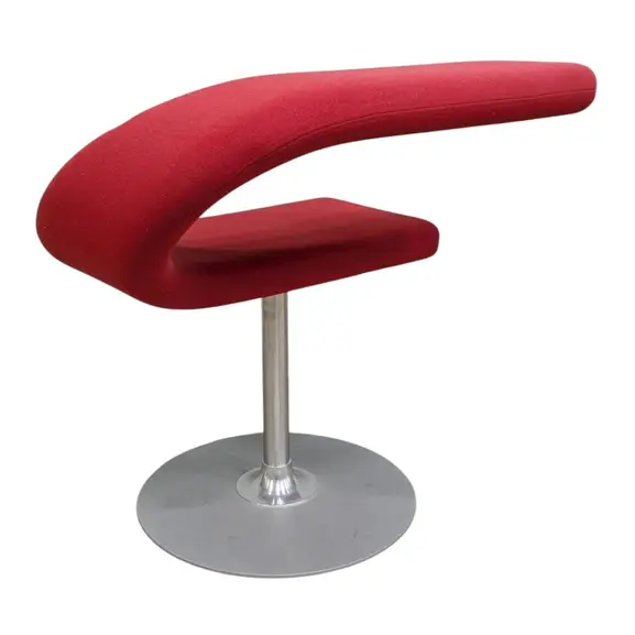 Fåtölj Blå Station Innovation C RödKromGrå (1)