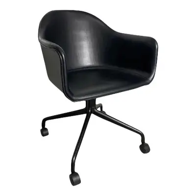 Konferensstol Menu Harbour Dining Chair Svart Läder