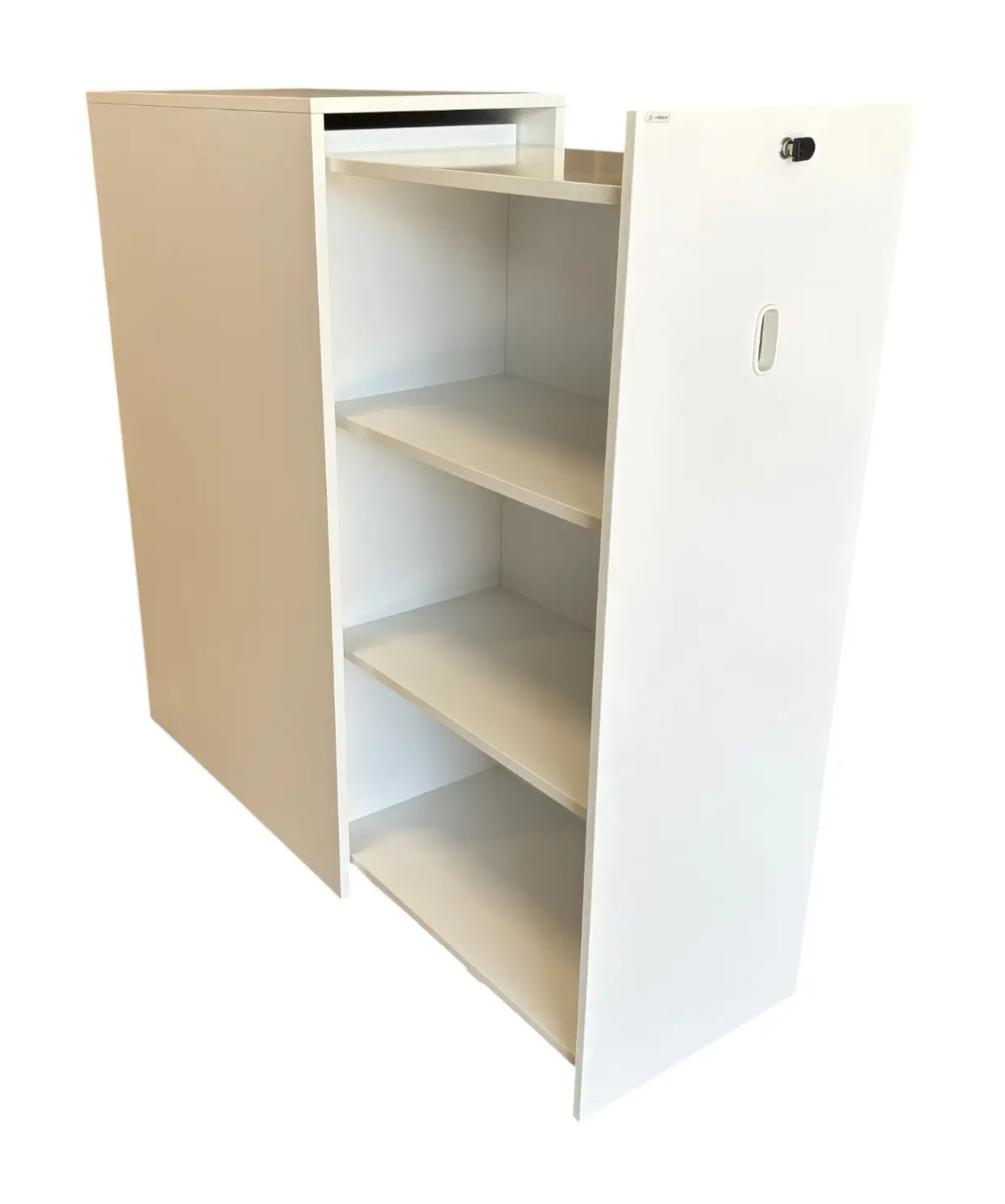 Towerförvaring Edsbyn Vit Höger (2)