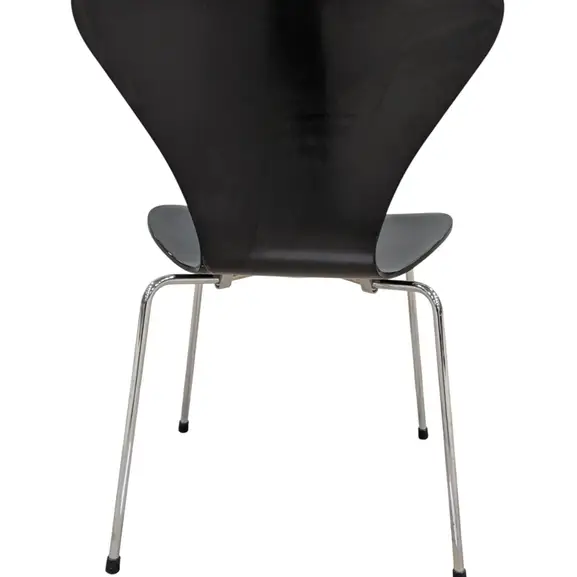 Stol Fritz Hansen Sjuan SvartKrom (4)