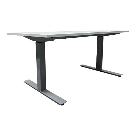 Elskrivbord Martela Grå 140-200×80 (2)