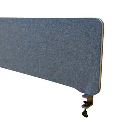 Bordsskärm Lintex Edge Ljusblå 140×40 (2)