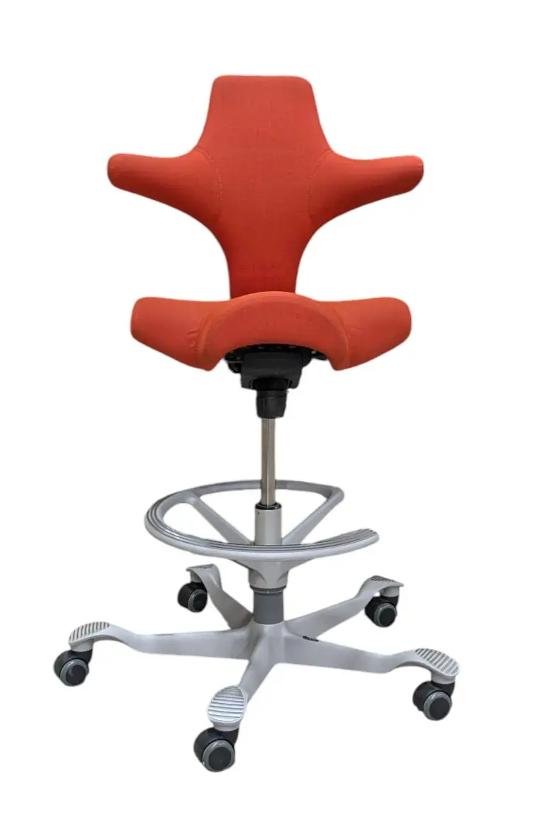 Kontorsstol HÅG Capisco OrangeGrå (5)