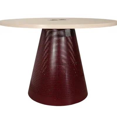 Konferensbord Horreds Tin VinrödAsk Ø110 (4)