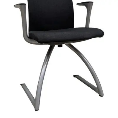 Konferensstol HÅG Communication MörkgråSilver (2)