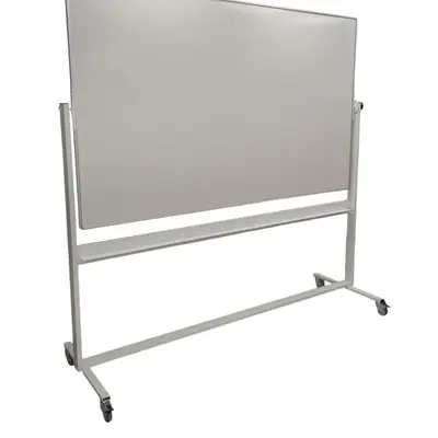 Whiteboard på Hjul Smit Visual Vit