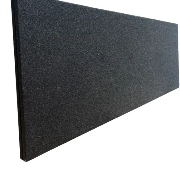 Bordsskärm Svart 180×63 (2)