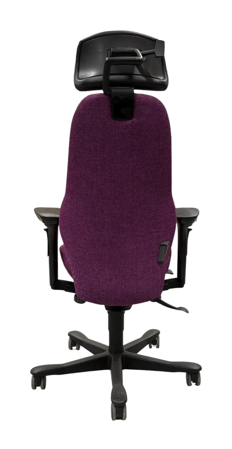 Kontorsstol Kinnarps 60008000 Plus LilaSvart (3)