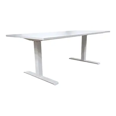 Elskrivbord Kinnarps Oberon Vit Flexibelt 140×80