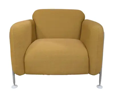 Fåtölj Mass Productions Mega Armchair Gul (3)