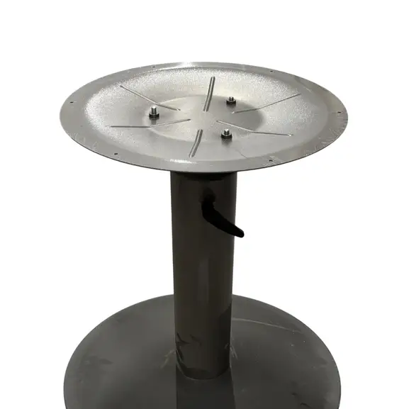 Pelarstativ Kinnarps Serie E Grå 60-86 cm (2)