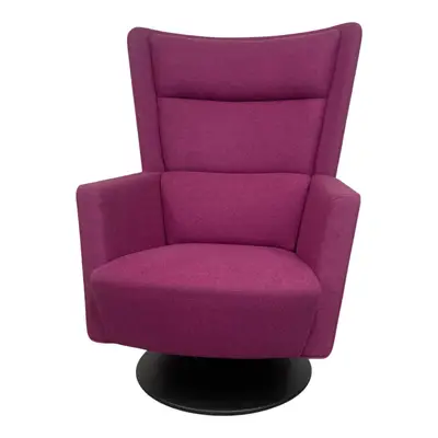 Fåtölj Kinnarps Apollo Hög RosaSvart