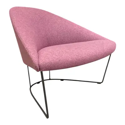 Fåtölj Arper Colina RosaSvart