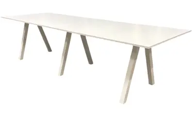 Projektbord Martela Frankie Vit 360×120