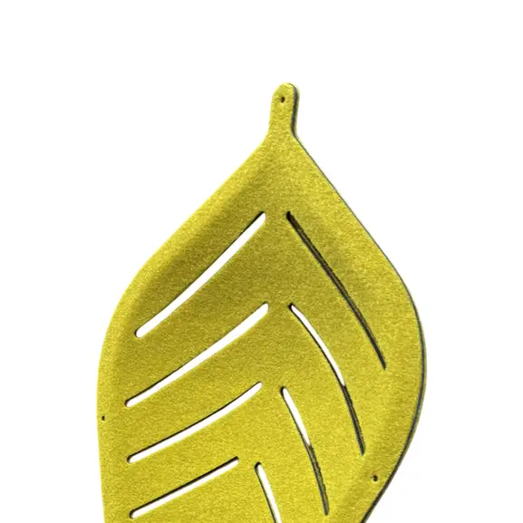Ljudabsorbent Abstracta Airleaf Gul (4)