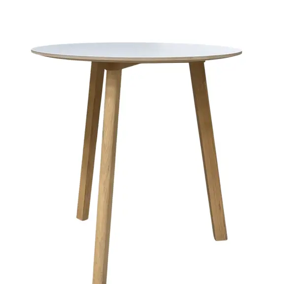 Cafébord HAY CPH Deux 220 2.0 bord Beech Ø75 (2)