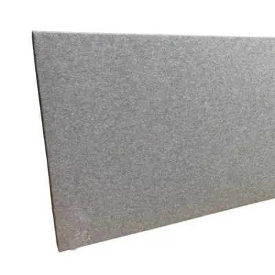 Bordsskärm Zilenzio Dezibel 25 Grå 160×65