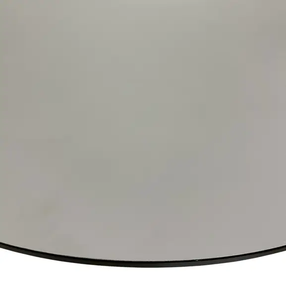 Cafébord GråSvartKrom Ø90 (1)