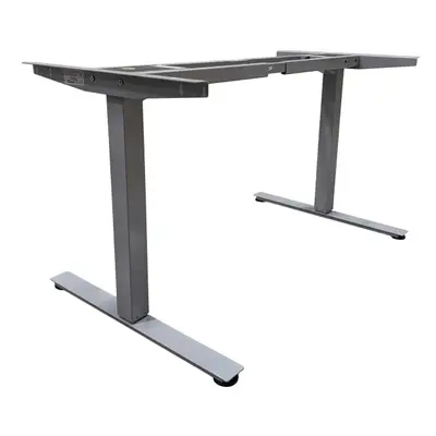 Elskrivbord Swedstyle VitGrå Flexibelt 140×80 (2)