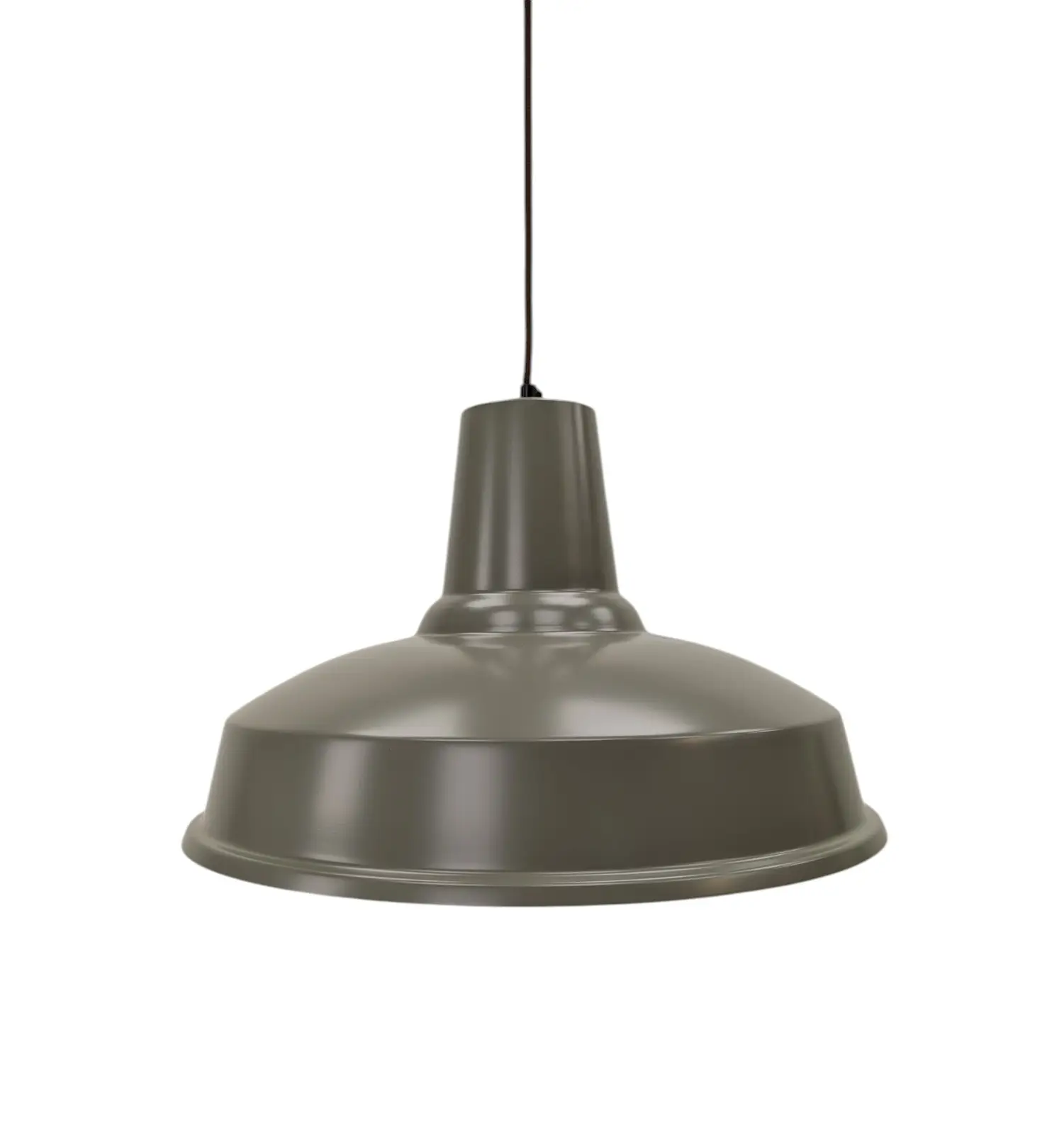 Taklampa Eleanor Lighting Hercules GrönVitBrun