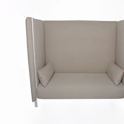 Soffa La Cividina Pinch Ljusgrå/Beige