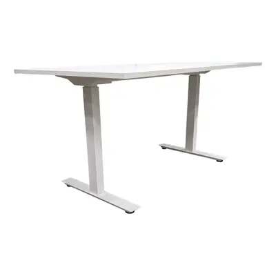 Elskrivbord ROL Ergo Vit 120-160×60-70