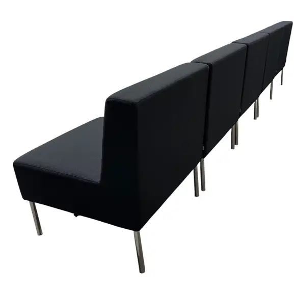 Soffa Swedese Havanna SvartKrom (4)