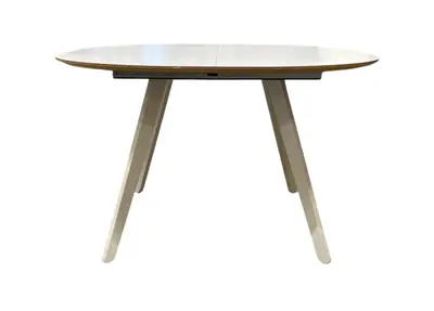 Matbord Boconcept Kingston Vit Ø120 (1)