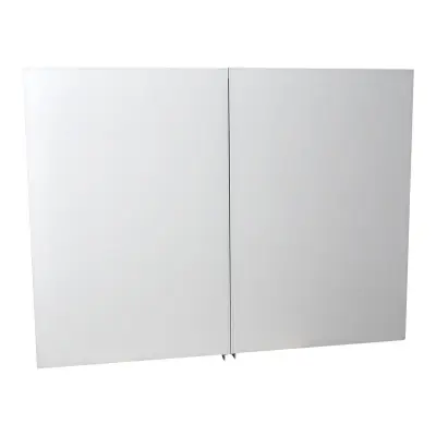 Whiteboard/Konferensskåp Skjutdörr/Glas/Vit 168x102x9