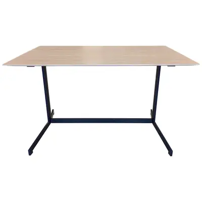 Bord Johanson Design Madison T Vitlaserat trä/Mörkblå 120x70