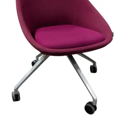 Konferensstol Offecct Ezy High RosaBurgundy