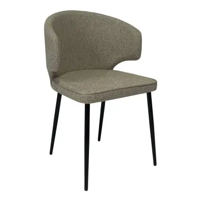 Karmstol Interior Design Collection Beige/Grå/Mönstrad