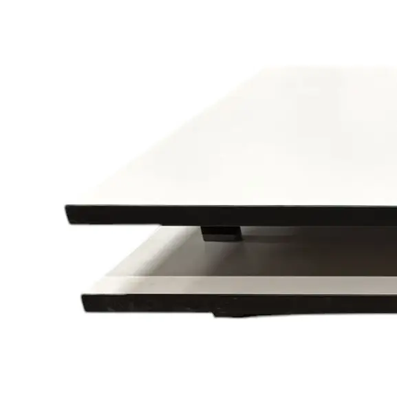 Utbildningsbord RBM Standard 4680 VitSvartKrom 120×60 (3)