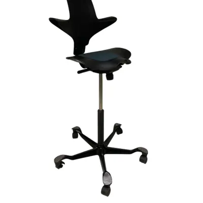 Kontorsstol HÅG Capisco Puls SvartMörkblå (2)