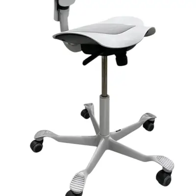 Kontorsstol HÅG Capisco Puls 8010 Ljusgrå (2)