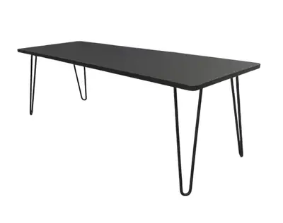 Soffbord Svart 125×45