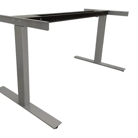 Elskrivbord Linak GråSvart 140-160×70-80 (2)