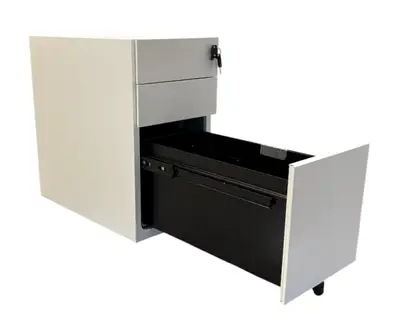 Rullhurts VitMetall 3-lådor (4)