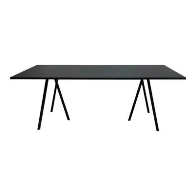 KonferensMötesbord HAY Loop Stand Svart 200×92 (2)