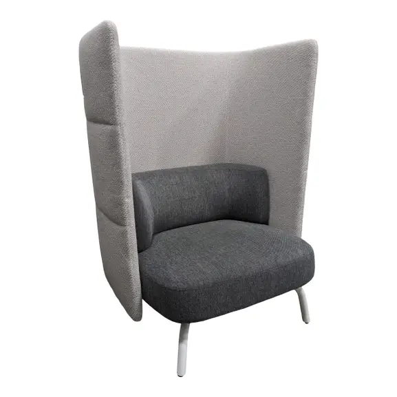 Fåtölj Lammhults Portus Grå