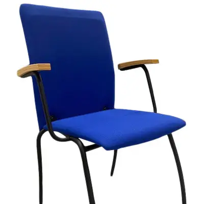 Stol Edsbyn Tin Blå/Svart