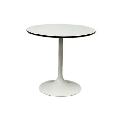 Sidobord VitSvart Ø75 (2)