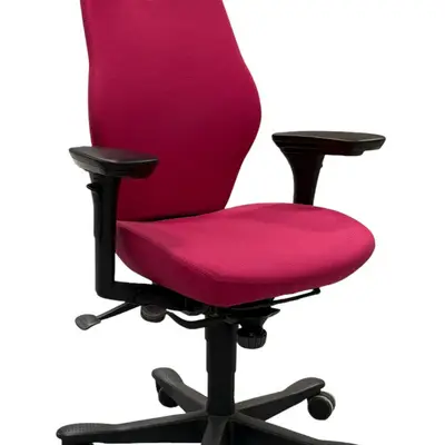 Kontorsstol Kinnarps 60008000 Plus RosaSvart (5)