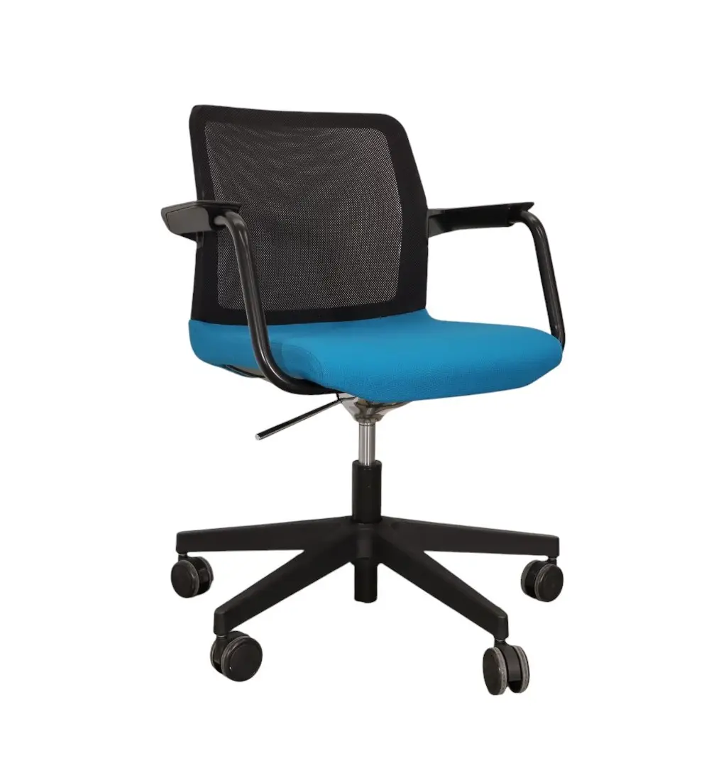 Konferensstol Narbutas Wind TurkosSvart (3)