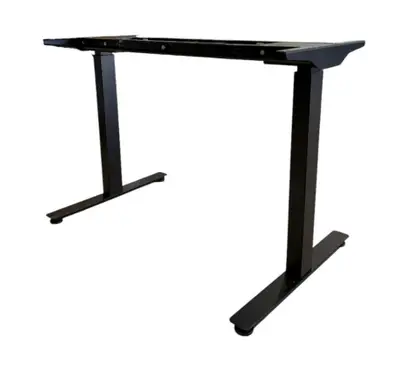 Elskrivbord ROL Ergo Svart 100-160×60-70