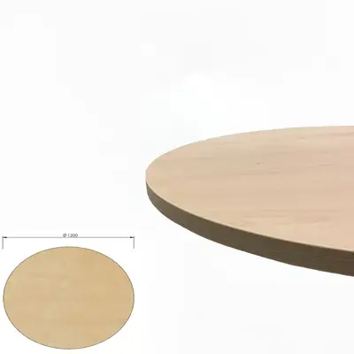 Bordsskiva Ø120cm Björk