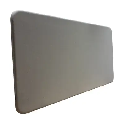 Bordsskärm Abstracta Softline Grå 120×65 (1)