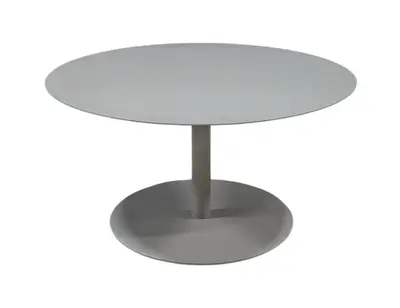 Sidobord Massproductions Vit Ø74 cm (1)