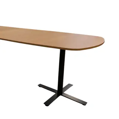 Konferensbord Kinnarps Oberon EkSvart 360×120